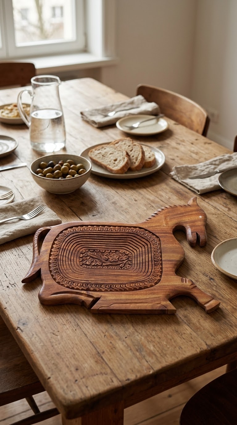 Handmade Sheesham Wood Tray