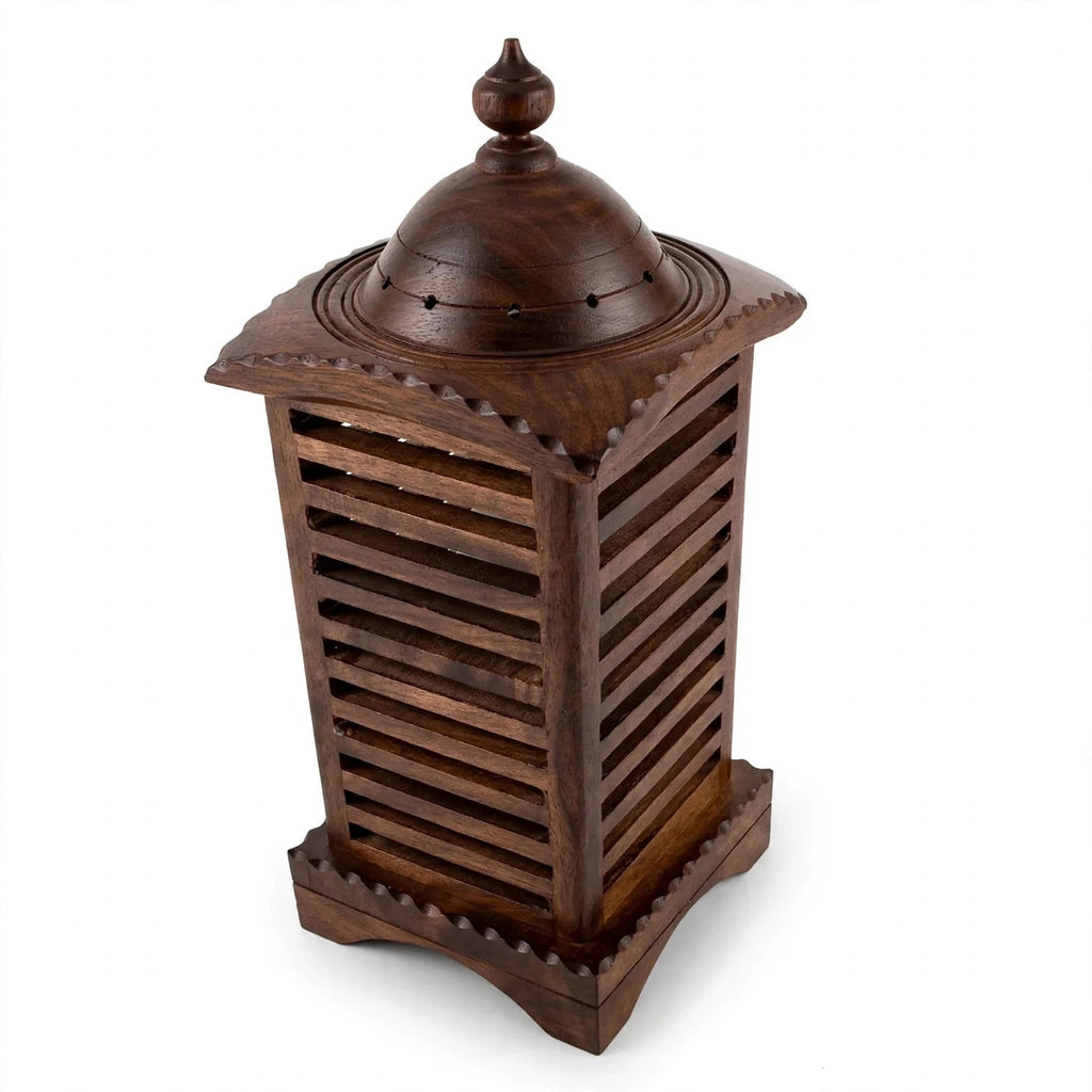 Solid Wood Handcrafted Lantern