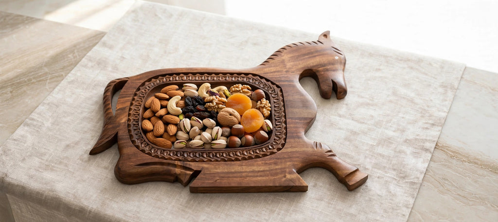 Handmade Sheesham Wood Tray