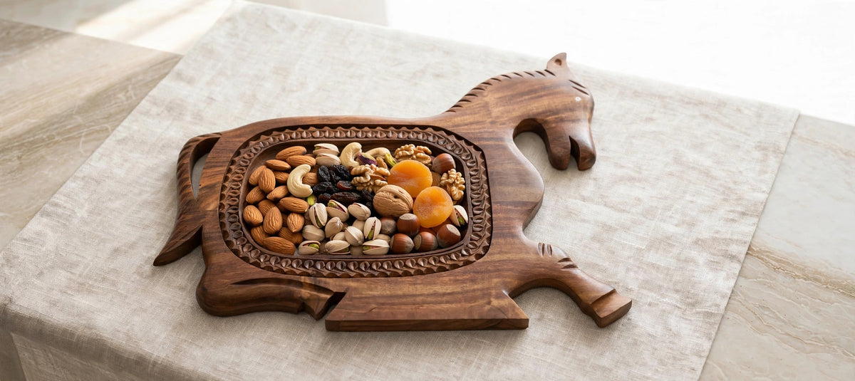 Handmade Sheesham Wood Tray