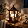 Solid Wood Handcrafted Lantern